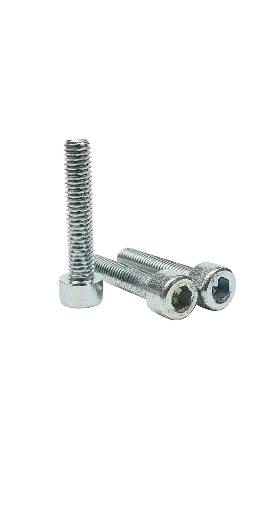 Hex Socket Screw Galvanized White